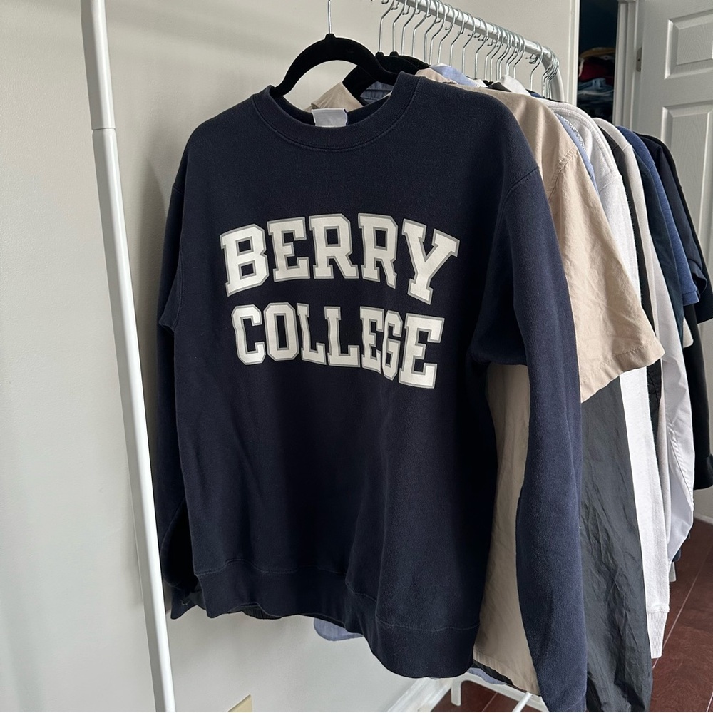 Berry College Champion Crewneck Sweatshirt